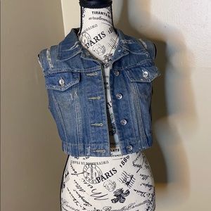 Denim vest